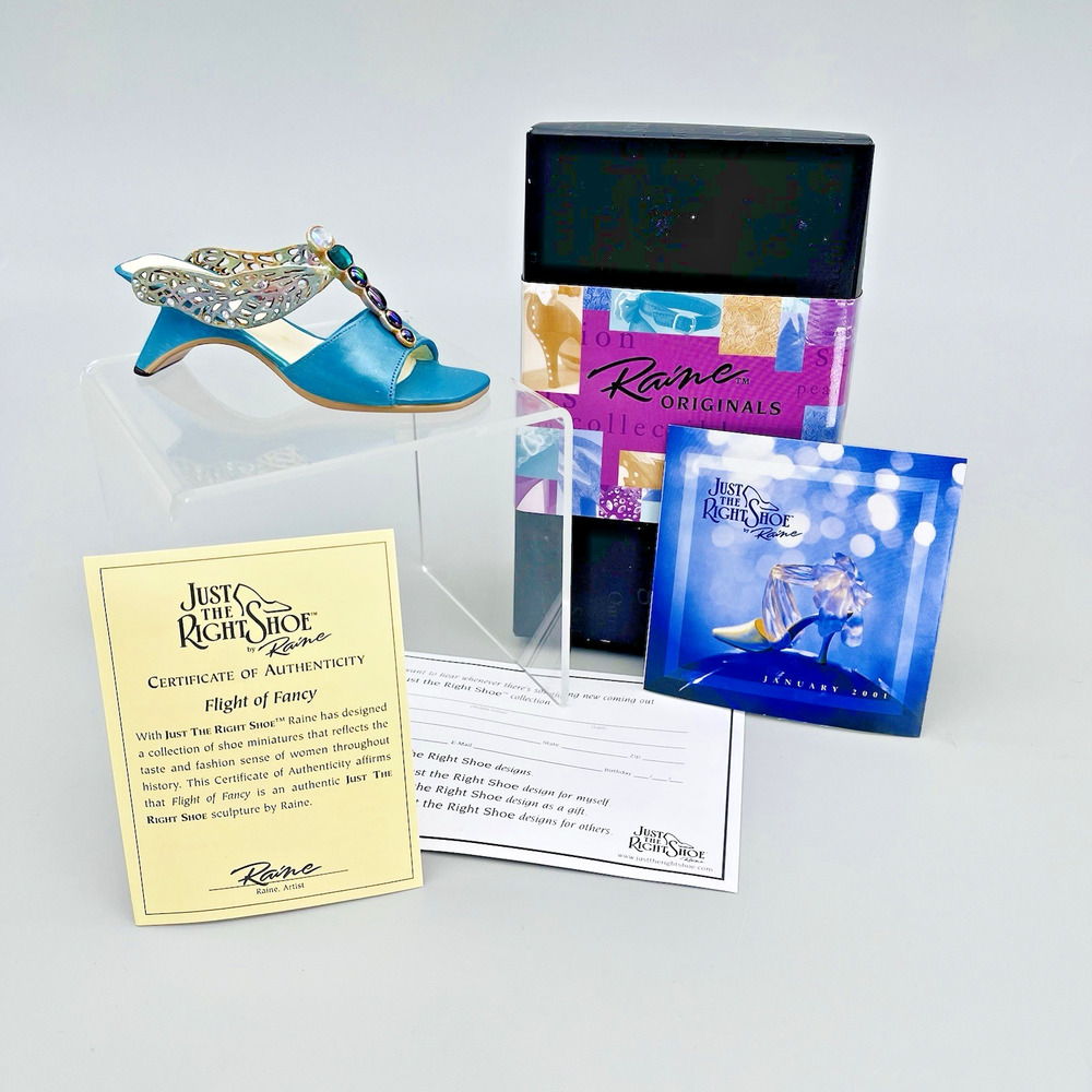 Just The Right Shoe by Raine “Flight of Fancy” Event Only - Dragonfly - VTG 2001